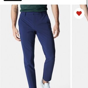 Fabletics Men's the only pant in Navy & Gray